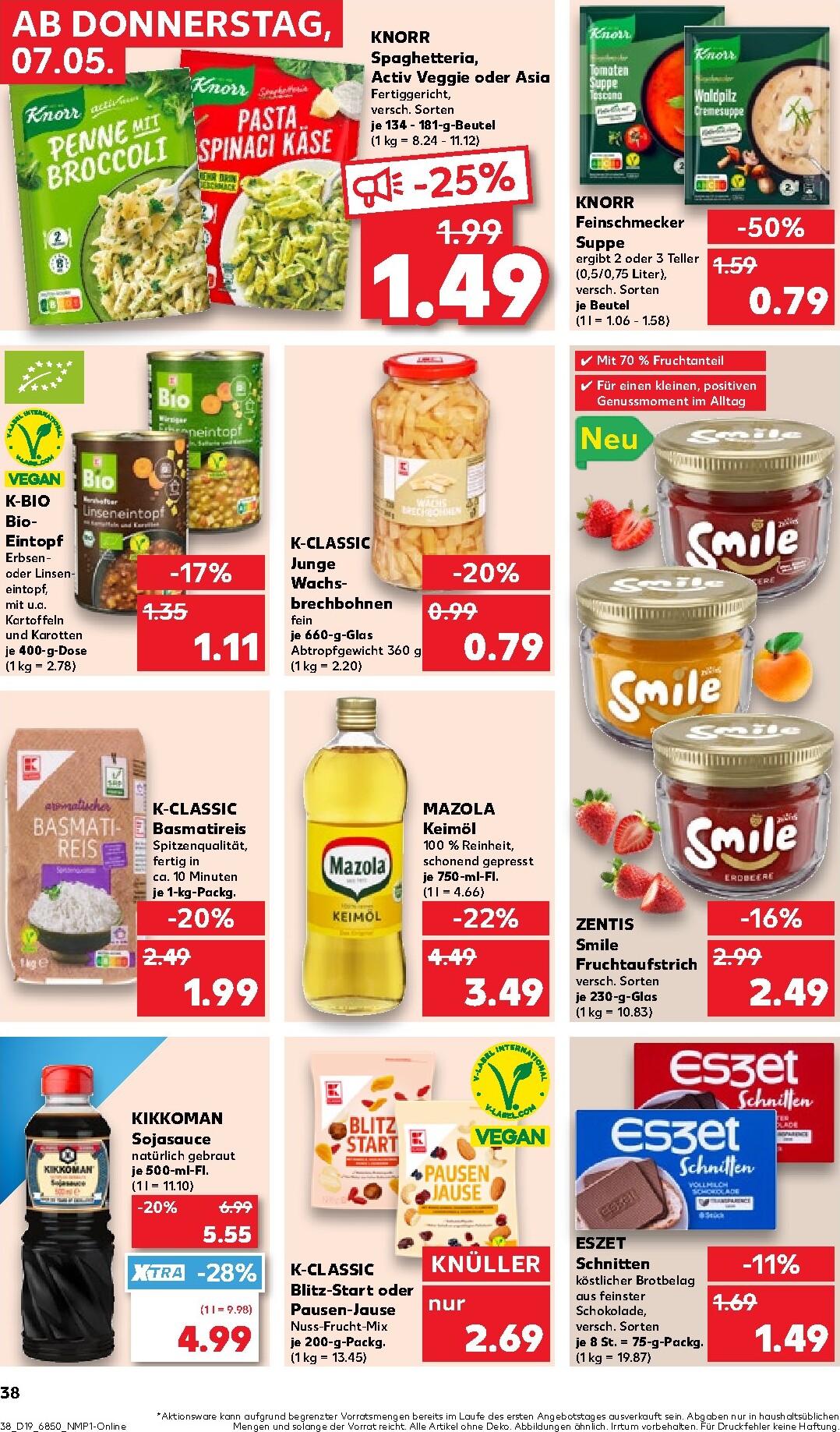 kaufland - Kaufland Prospekt nächste Woche – von Donnerstag 07.05.2026 bis Mittwoch 13.05.2026 - page: 38
