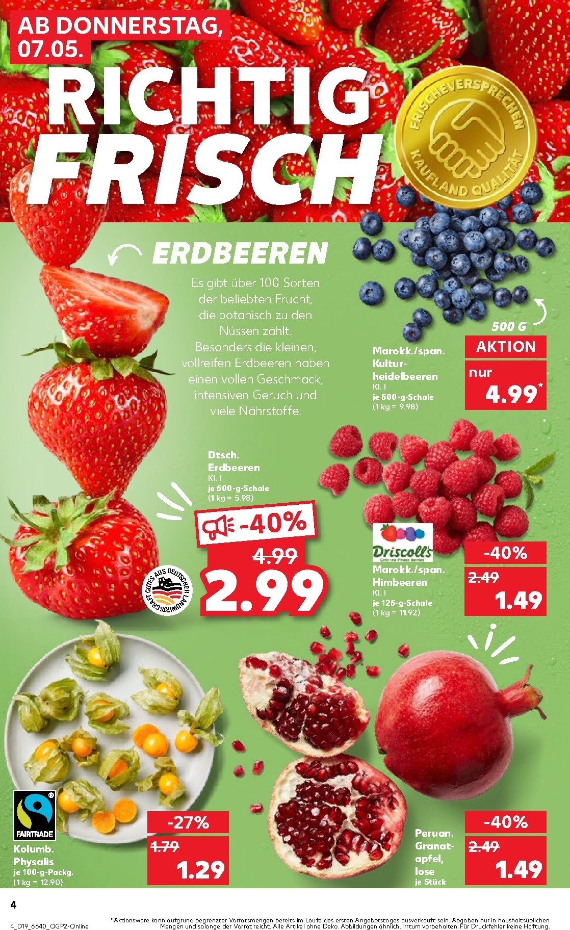 kaufland - Kaufland Prospekt nächste Woche – von Donnerstag 07.05.2026 bis Mittwoch 13.05.2026 - page: 4