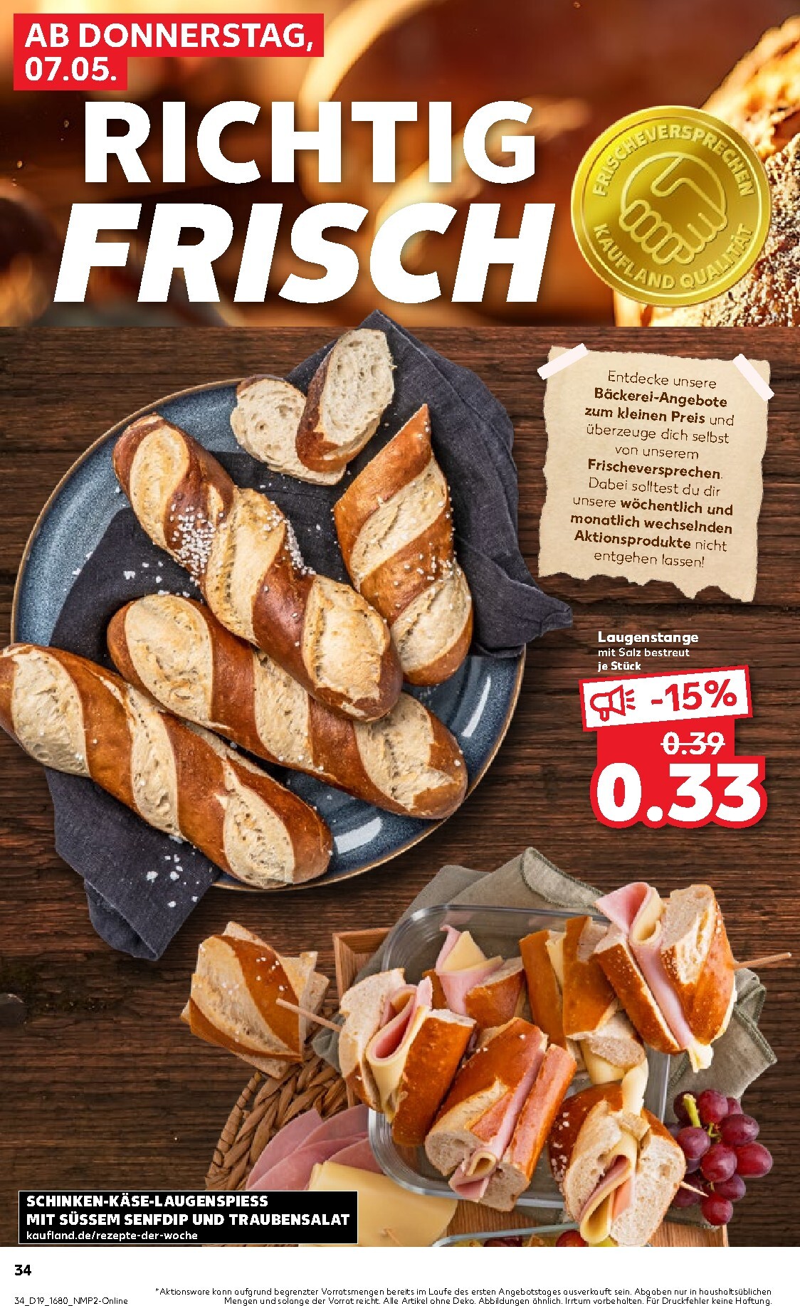 kaufland - Kaufland Prospekt nächste Woche – von Donnerstag 07.05.2026 bis Mittwoch 13.05.2026 - page: 34