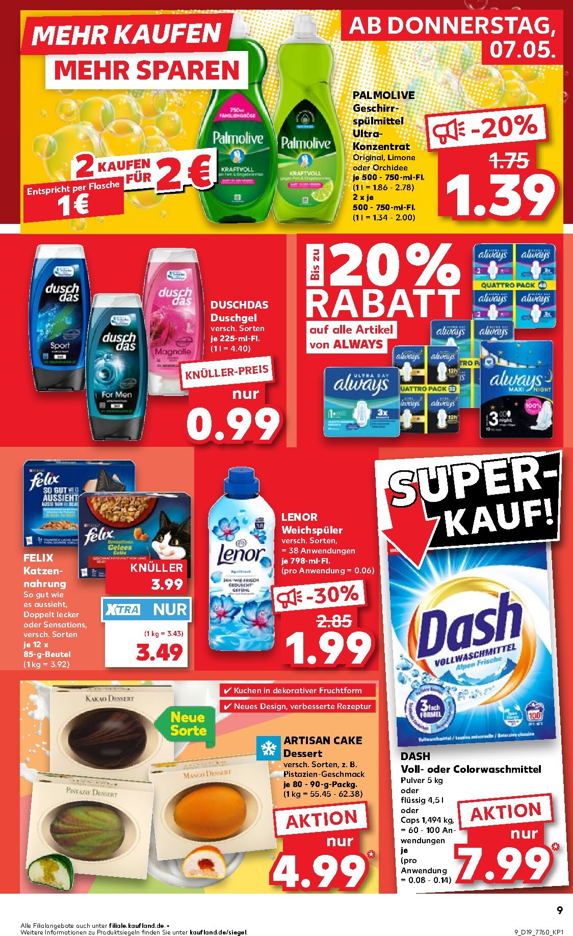 kaufland - Kaufland Prospekt nächste Woche – von Donnerstag 07.05.2026 bis Mittwoch 13.05.2026 - page: 9