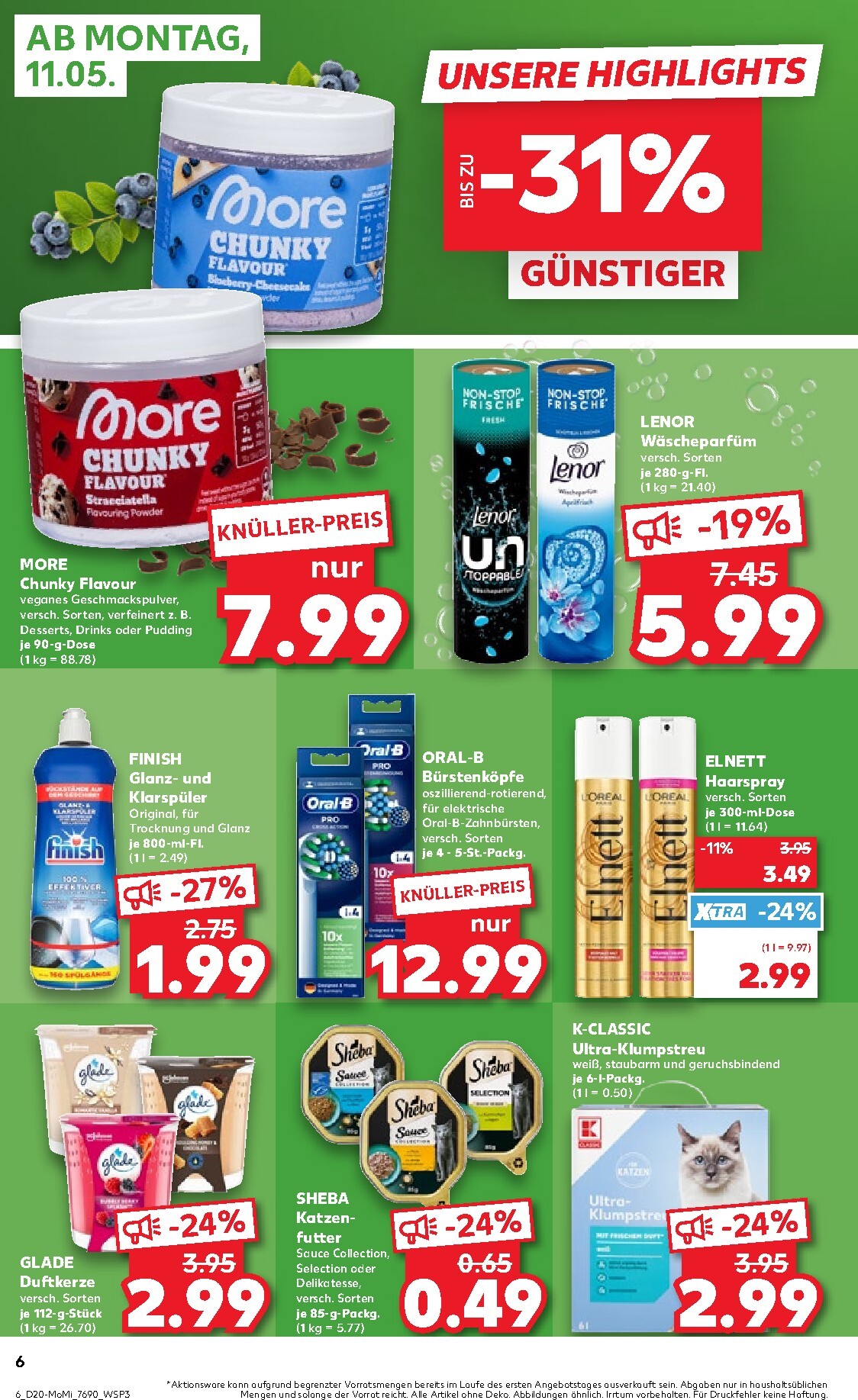 kaufland - Kaufland - Angebote ab Montag Prospekt nächste Woche – von Montag 11.05.2026 bis Mittwoch 13.05.2026 - page: 6