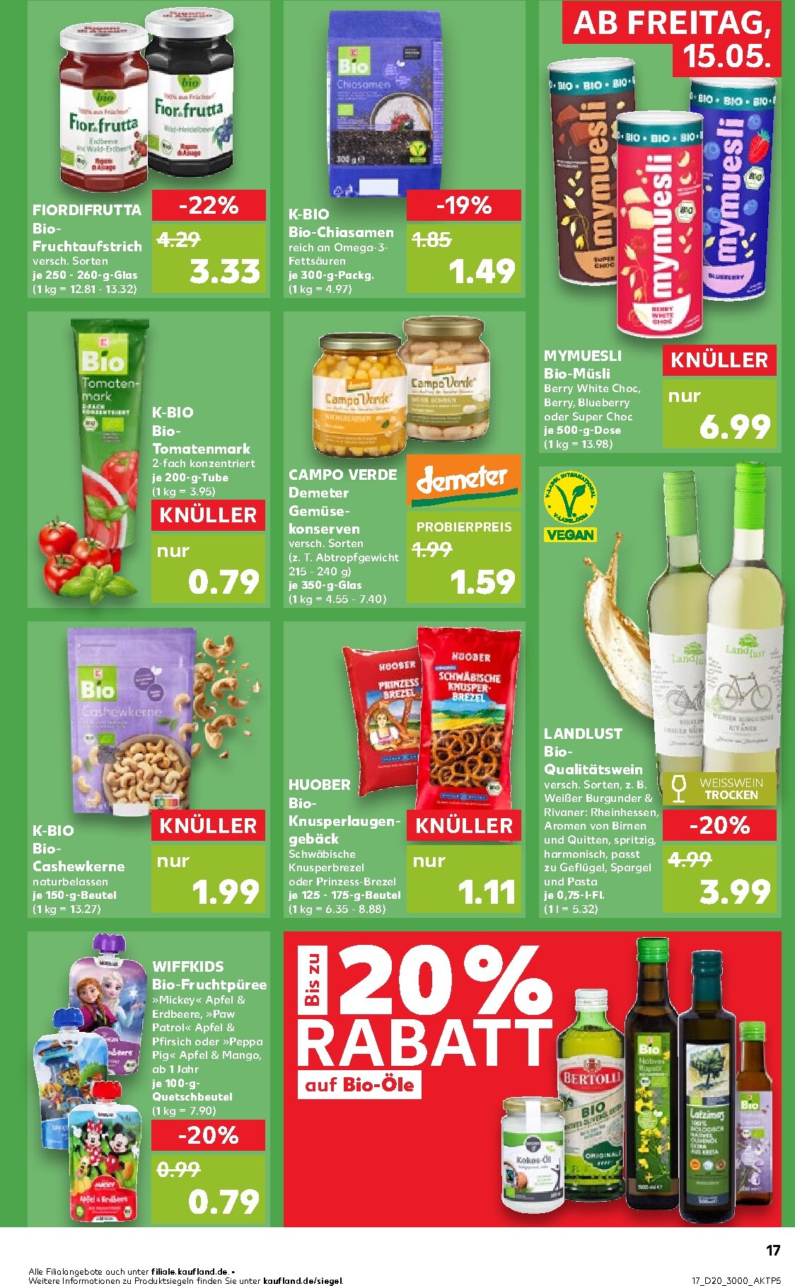 kaufland - Kaufland Prospekt nächste Woche – von Freitag 15.05.2026 bis Mittwoch 20.05.2026 - page: 17