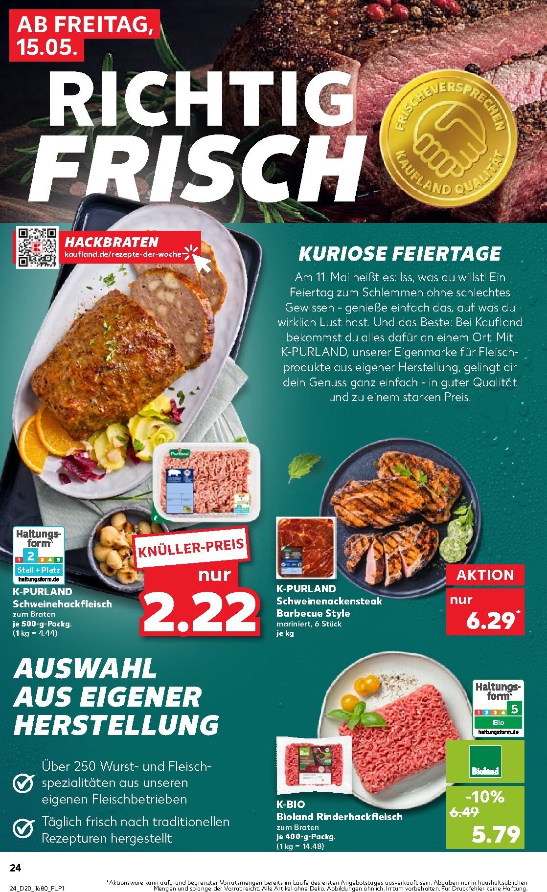 kaufland - Kaufland Prospekt nächste Woche – von Freitag 15.05.2026 bis Mittwoch 20.05.2026 - page: 24