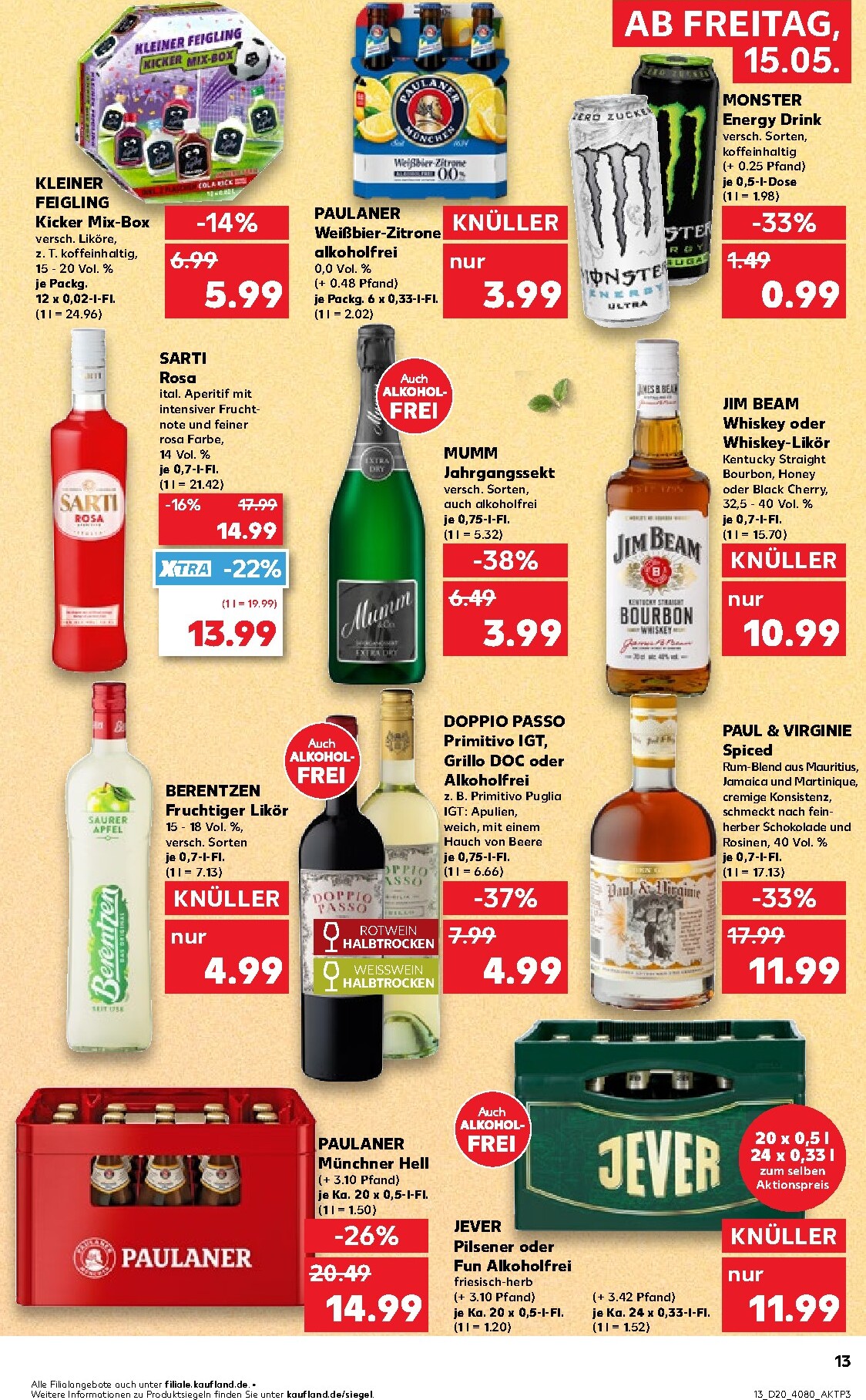 kaufland - Kaufland Prospekt nächste Woche – von Freitag 15.05.2026 bis Mittwoch 20.05.2026 - page: 13