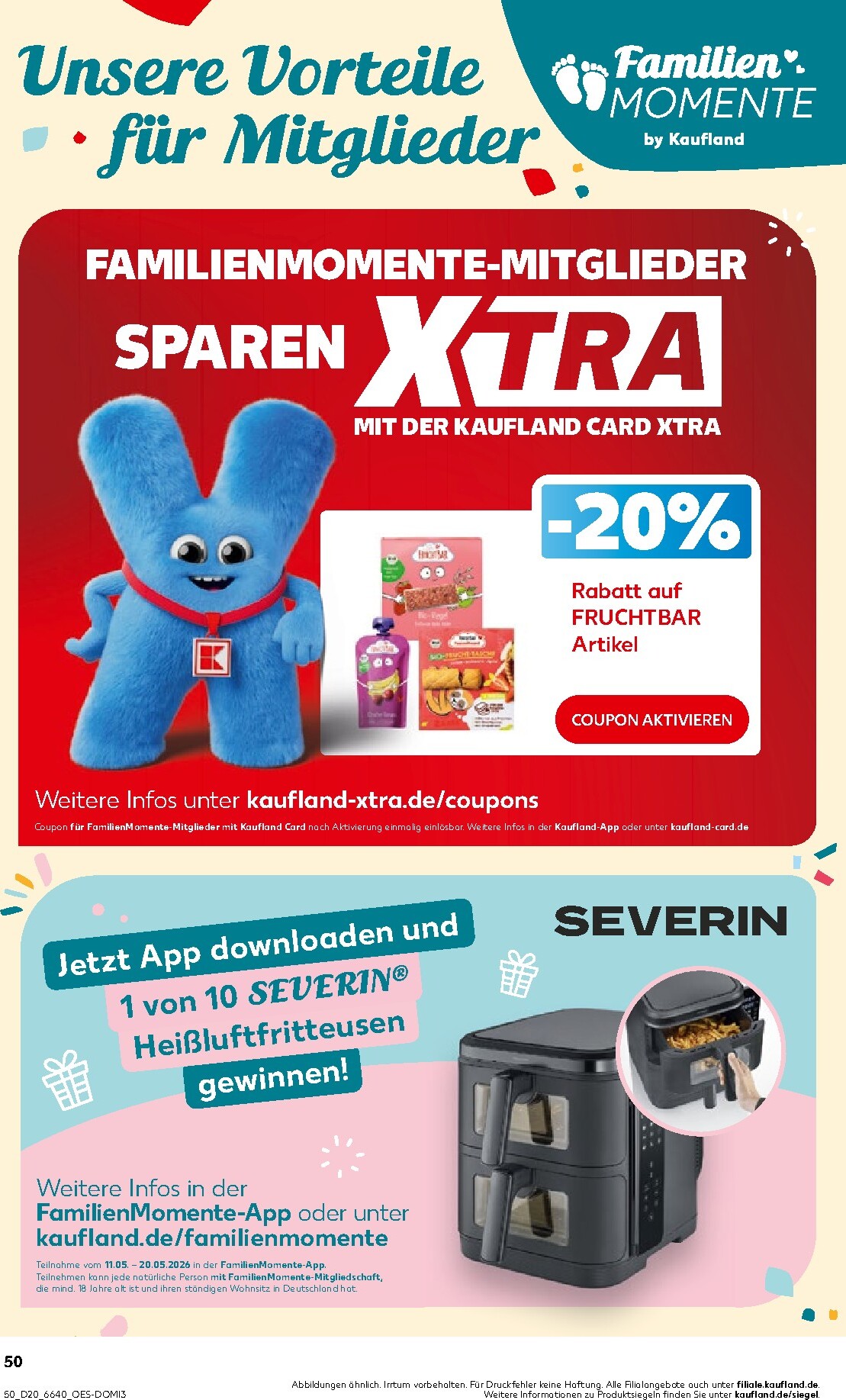kaufland - Kaufland Prospekt nächste Woche – von Freitag 15.05.2026 bis Mittwoch 20.05.2026 - page: 50