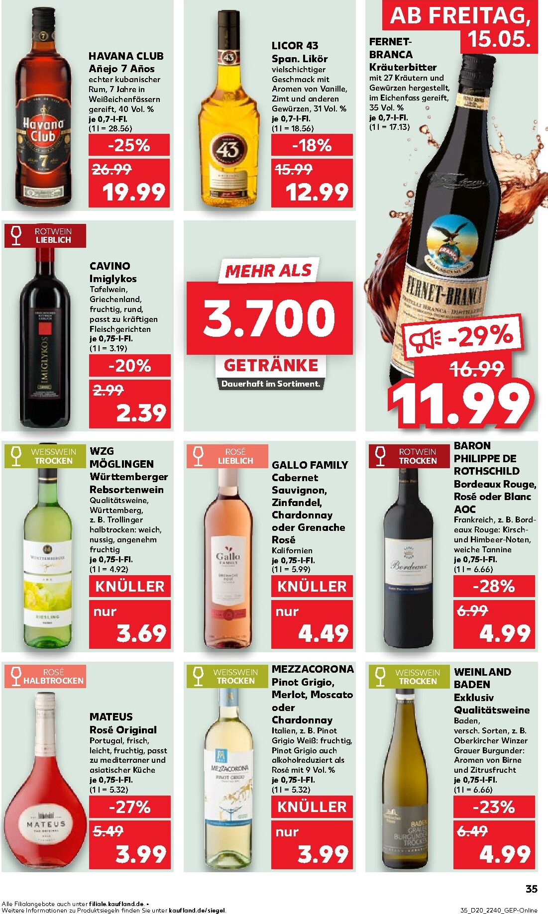 kaufland - Kaufland Prospekt nächste Woche – von Freitag 15.05.2026 bis Mittwoch 20.05.2026 - page: 35
