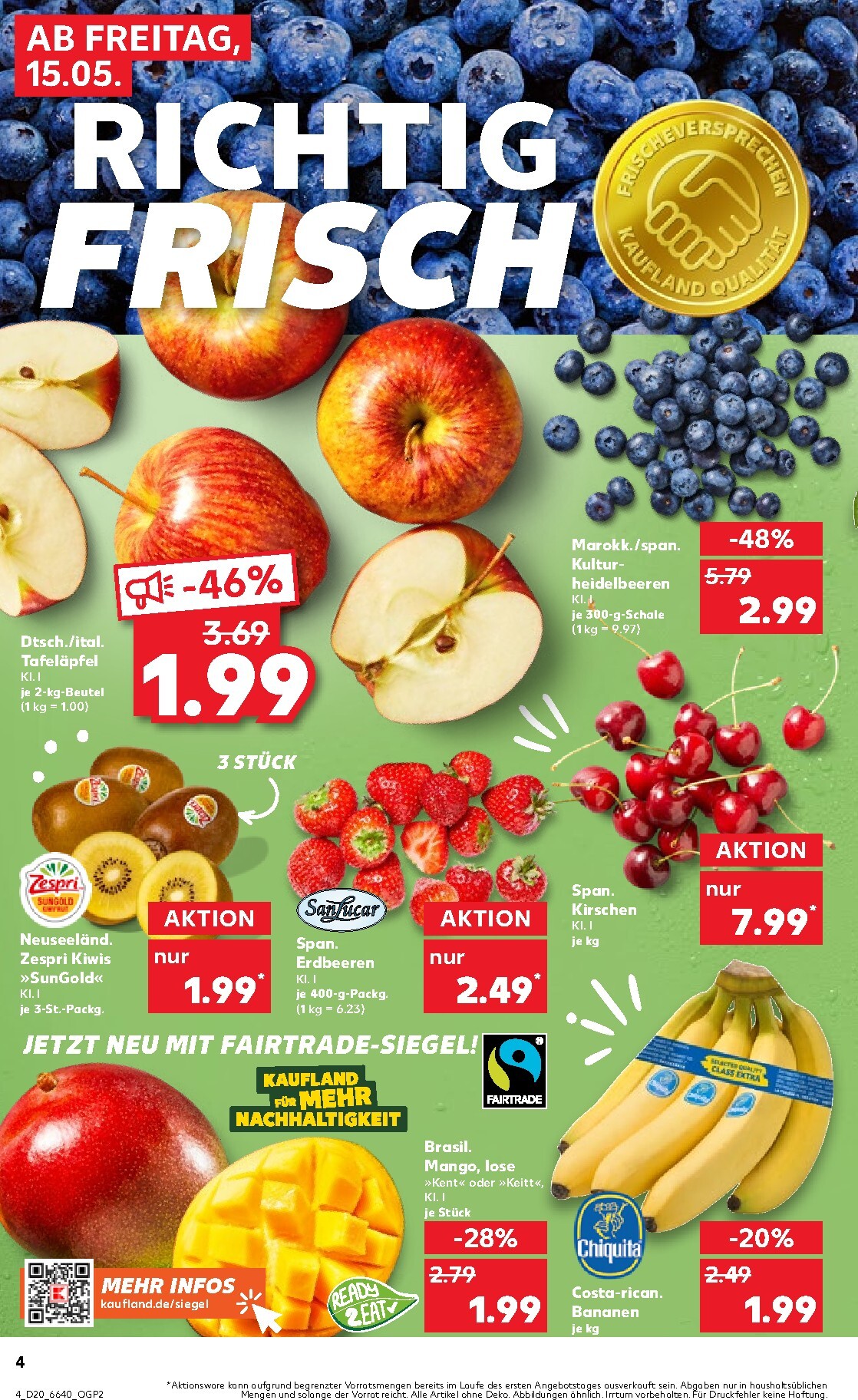 kaufland - Kaufland Prospekt nächste Woche – von Freitag 15.05.2026 bis Mittwoch 20.05.2026 - page: 4