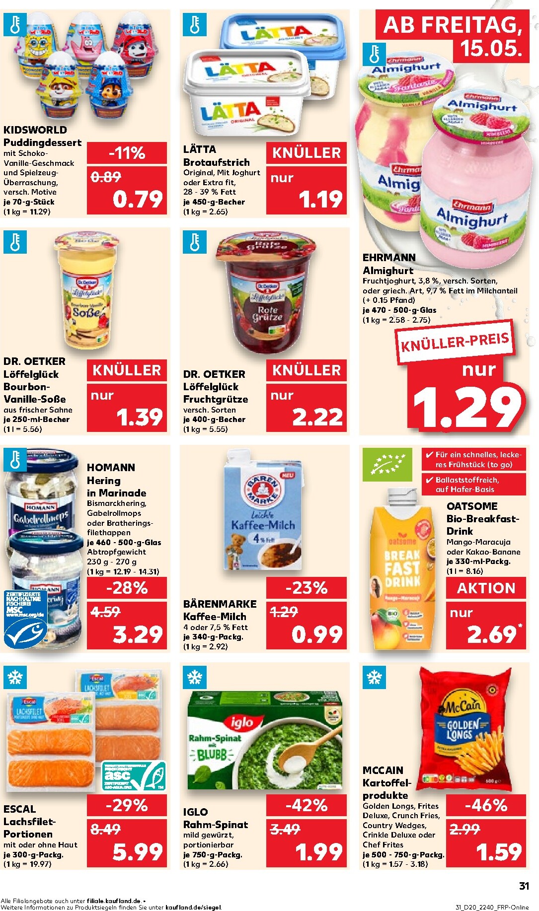 kaufland - Kaufland Prospekt nächste Woche – von Freitag 15.05.2026 bis Mittwoch 20.05.2026 - page: 31