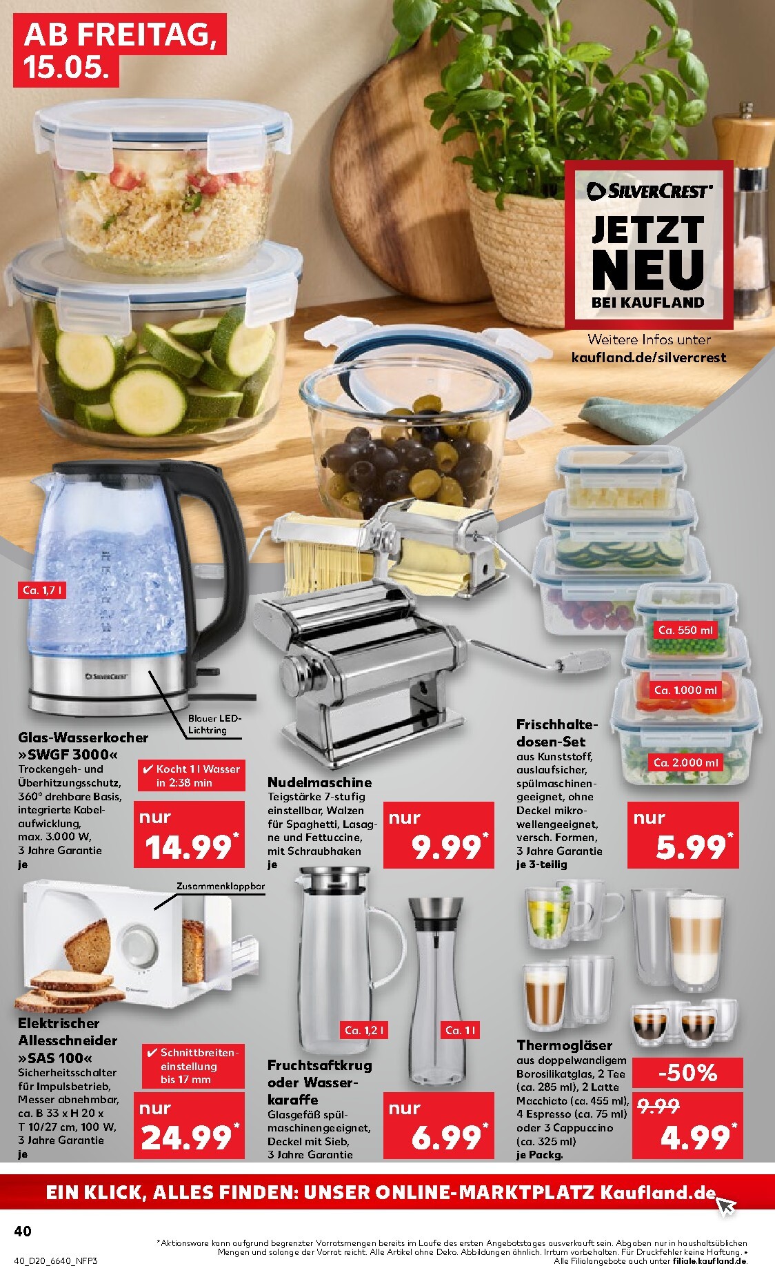 kaufland - Kaufland Prospekt nächste Woche – von Freitag 15.05.2026 bis Mittwoch 20.05.2026 - page: 40