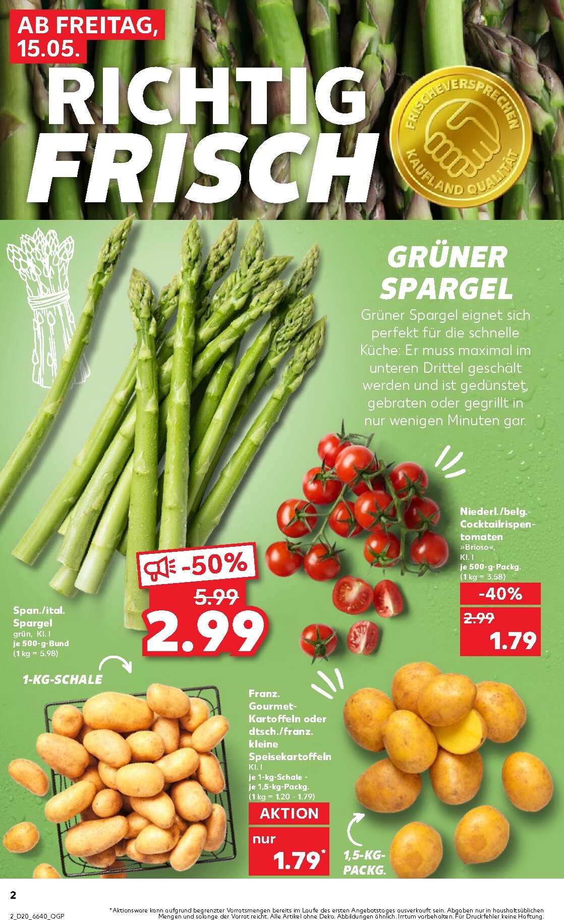 kaufland - Kaufland Prospekt nächste Woche – von Freitag 15.05.2026 bis Mittwoch 20.05.2026 - page: 2