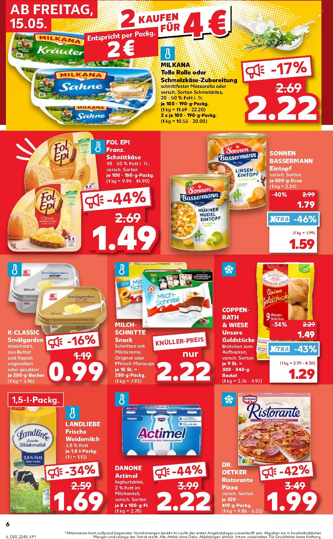 kaufland - Kaufland Prospekt nächste Woche – von Freitag 15.05.2026 bis Mittwoch 20.05.2026 - page: 6