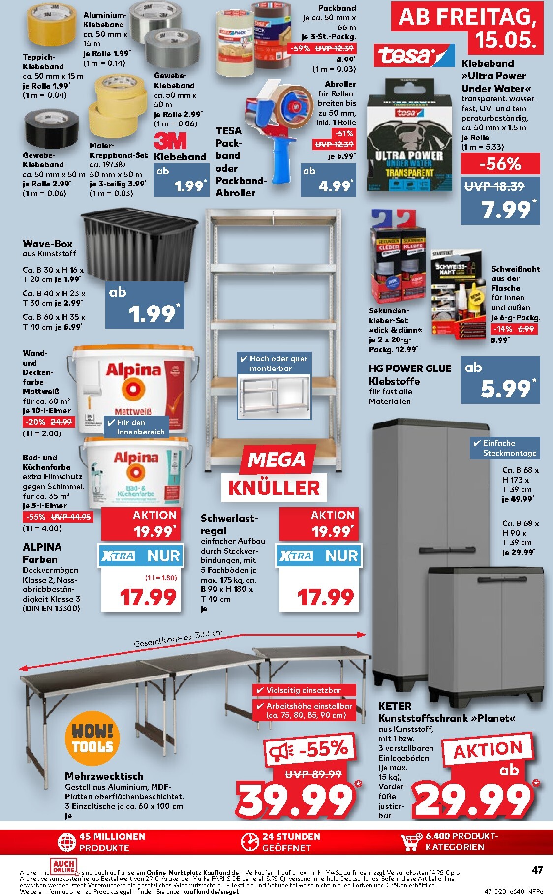kaufland - Kaufland Prospekt nächste Woche – von Freitag 15.05.2026 bis Mittwoch 20.05.2026 - page: 47