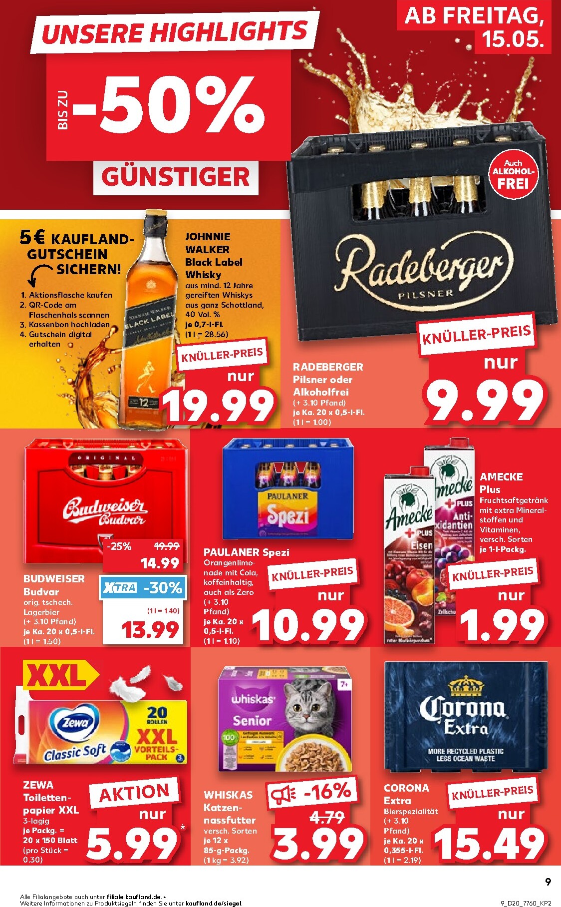 kaufland - Kaufland Prospekt nächste Woche – von Freitag 15.05.2026 bis Mittwoch 20.05.2026 - page: 9