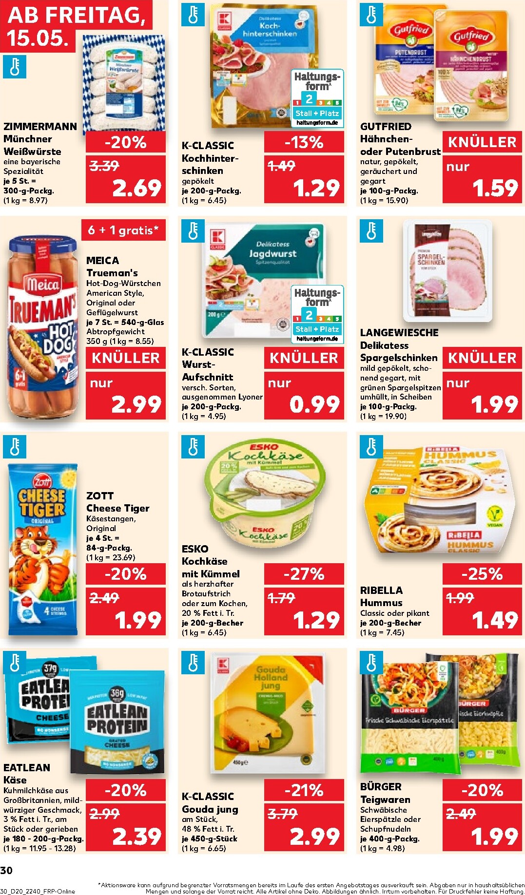 kaufland - Kaufland Prospekt nächste Woche – von Freitag 15.05.2026 bis Mittwoch 20.05.2026 - page: 30
