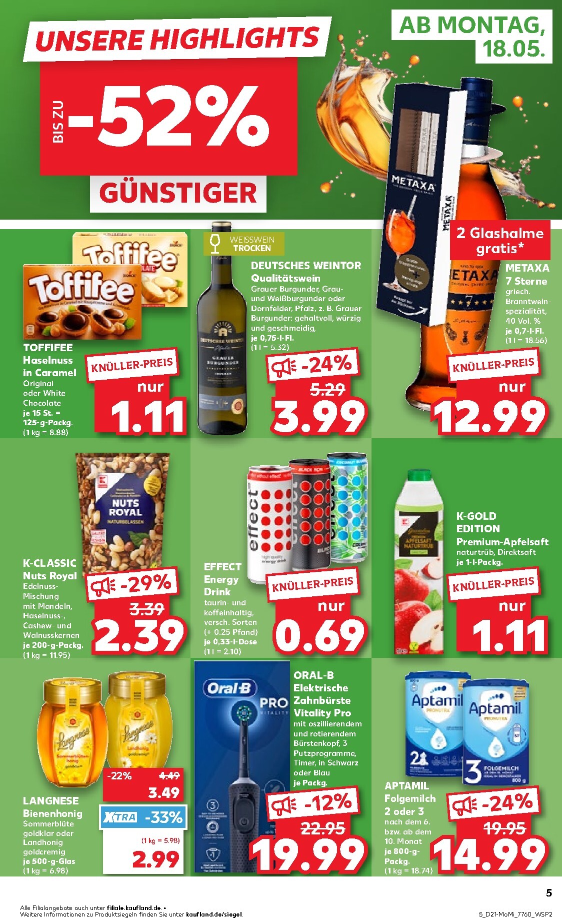 kaufland - Kaufland - Angebote ab Montag Prospekt nächste Woche – von Montag 18.05.2026 bis Mittwoch 20.05.2026 - page: 5