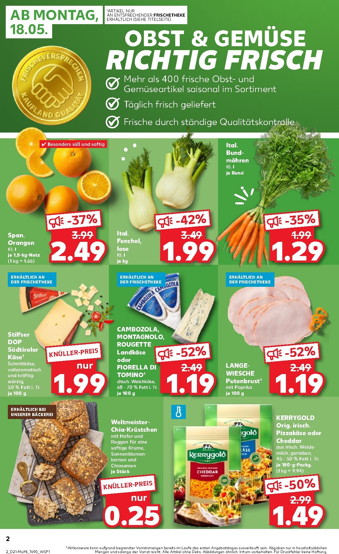 kaufland - Kaufland - Angebote ab Montag Prospekt nächste Woche – von Montag 18.05.2026 bis Mittwoch 20.05.2026 - page: 2