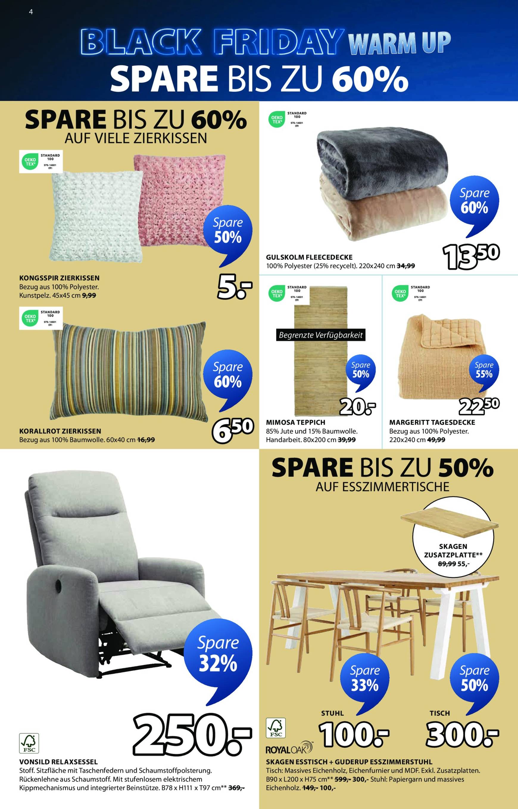 jysk - JYSK - Black Friday-Prospekt gültig von 20.11. bis 30.11. - page: 4