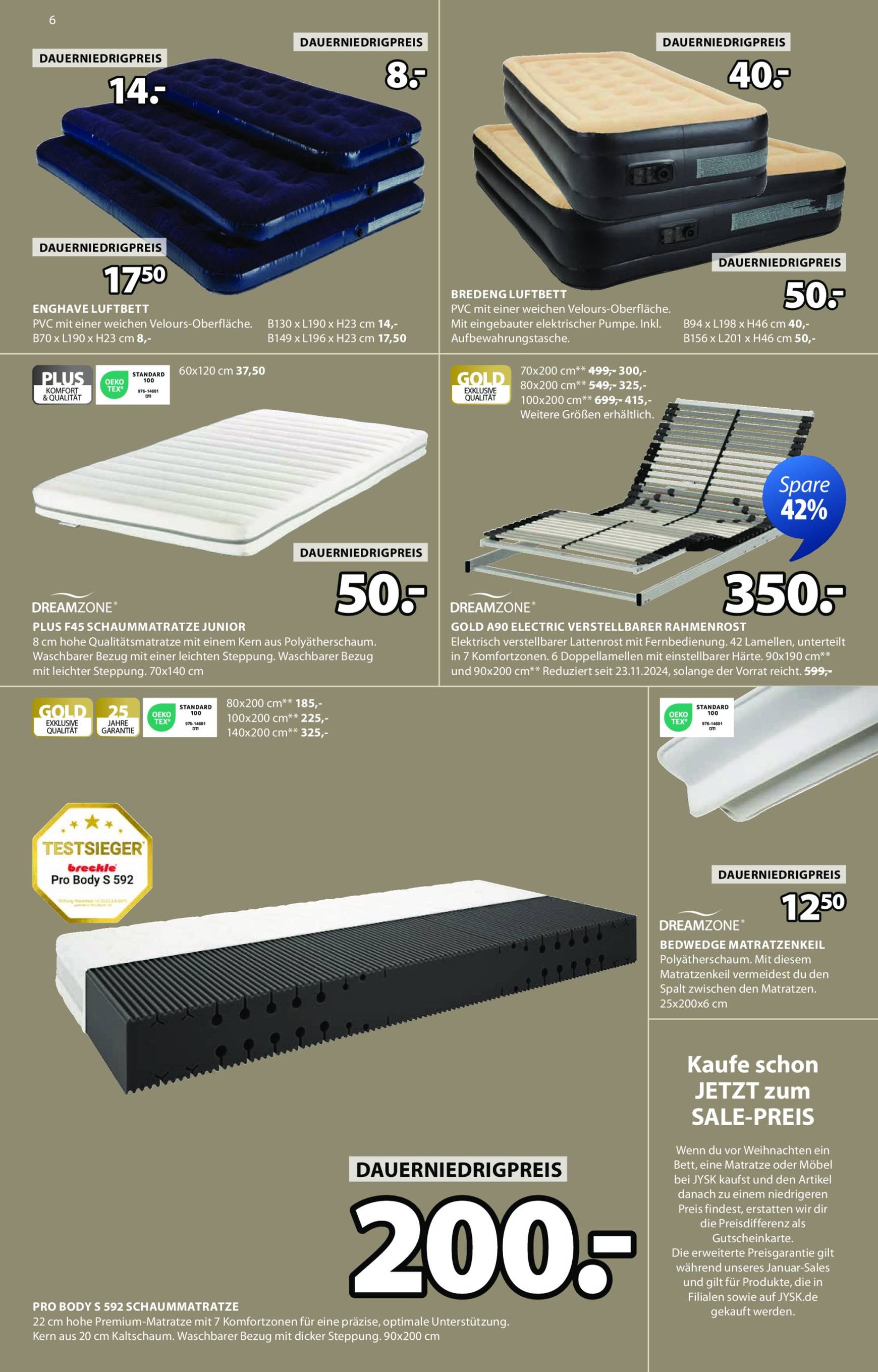 jysk - JYSK-Prospekt gültig von 23.11. bis 04.01. - page: 6