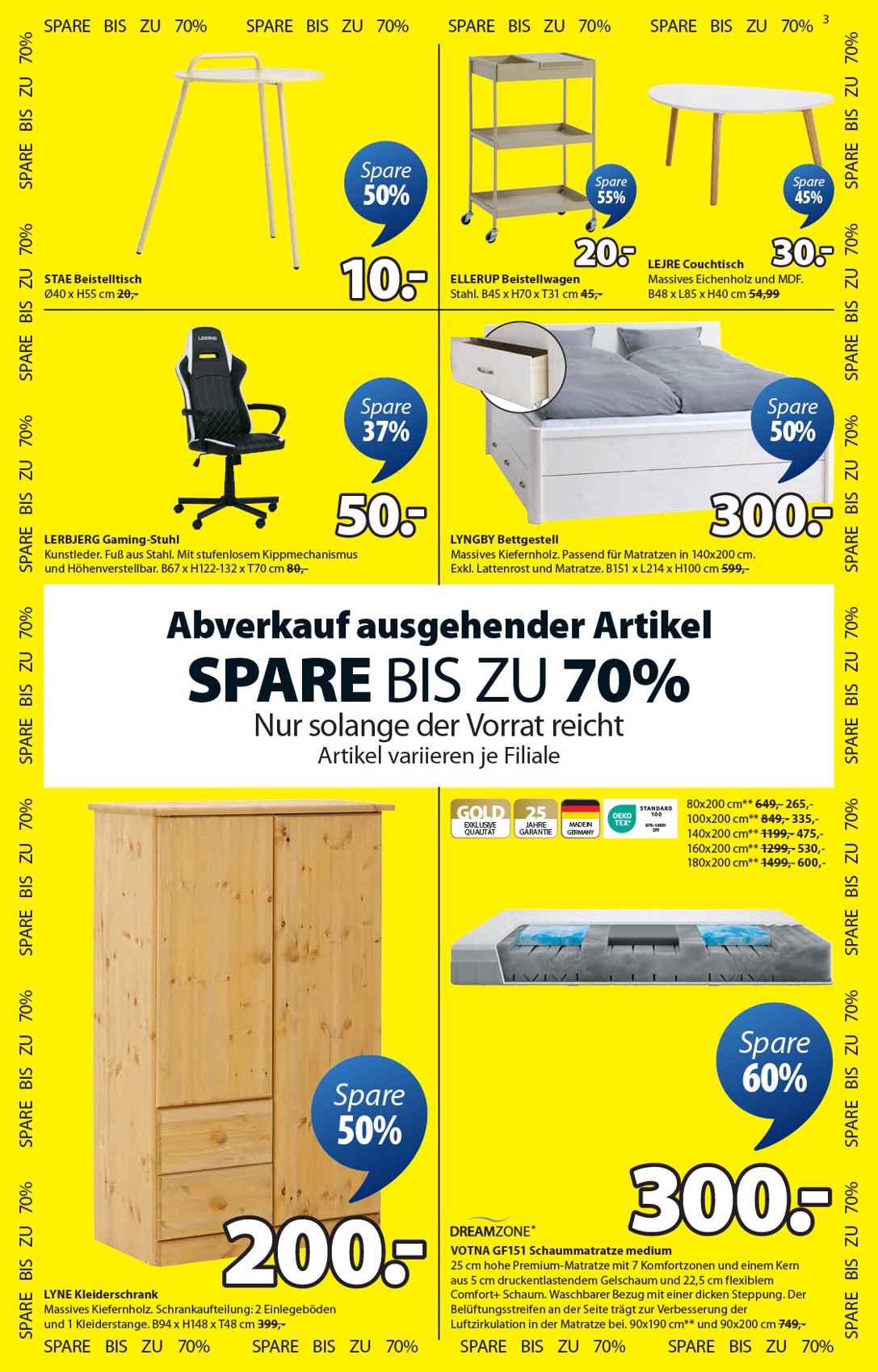 jysk - JYSK - Großartige Angebote-Prospekt gültig vom 08.06. bis 12.07. - page: 3
