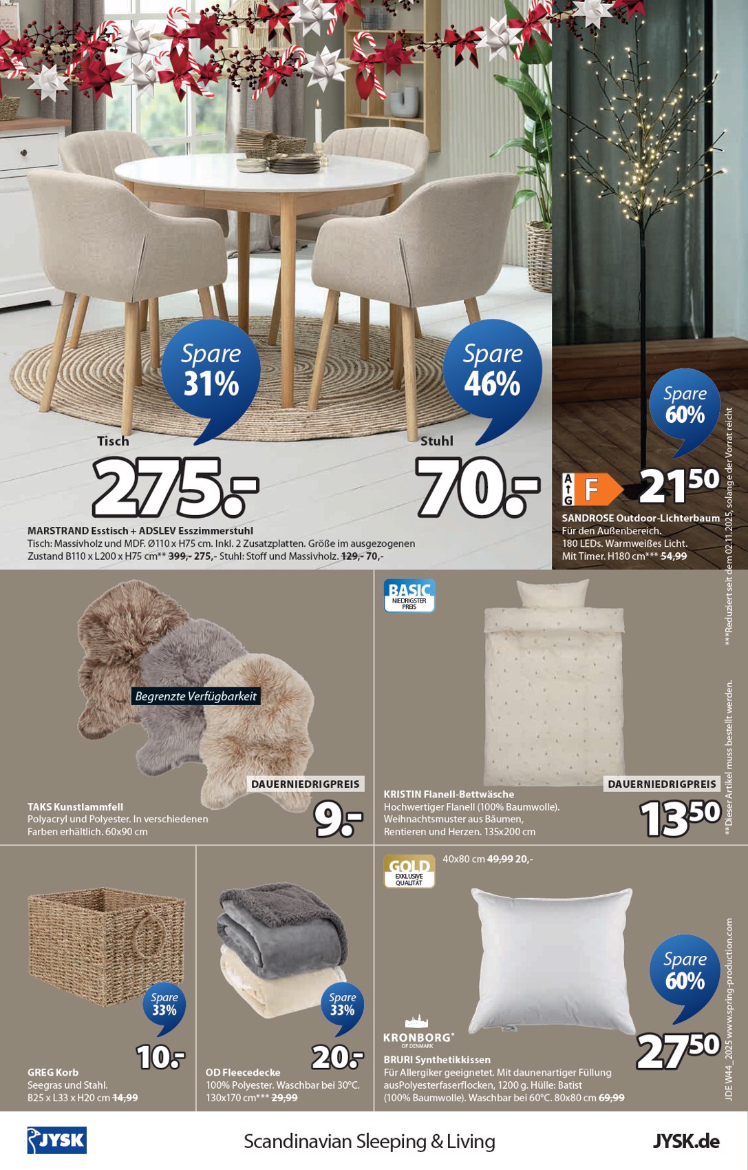 jysk - JYSK - Großartige Angebote-Prospekt gültig vom 19.10. bis 29.11. - page: 24
