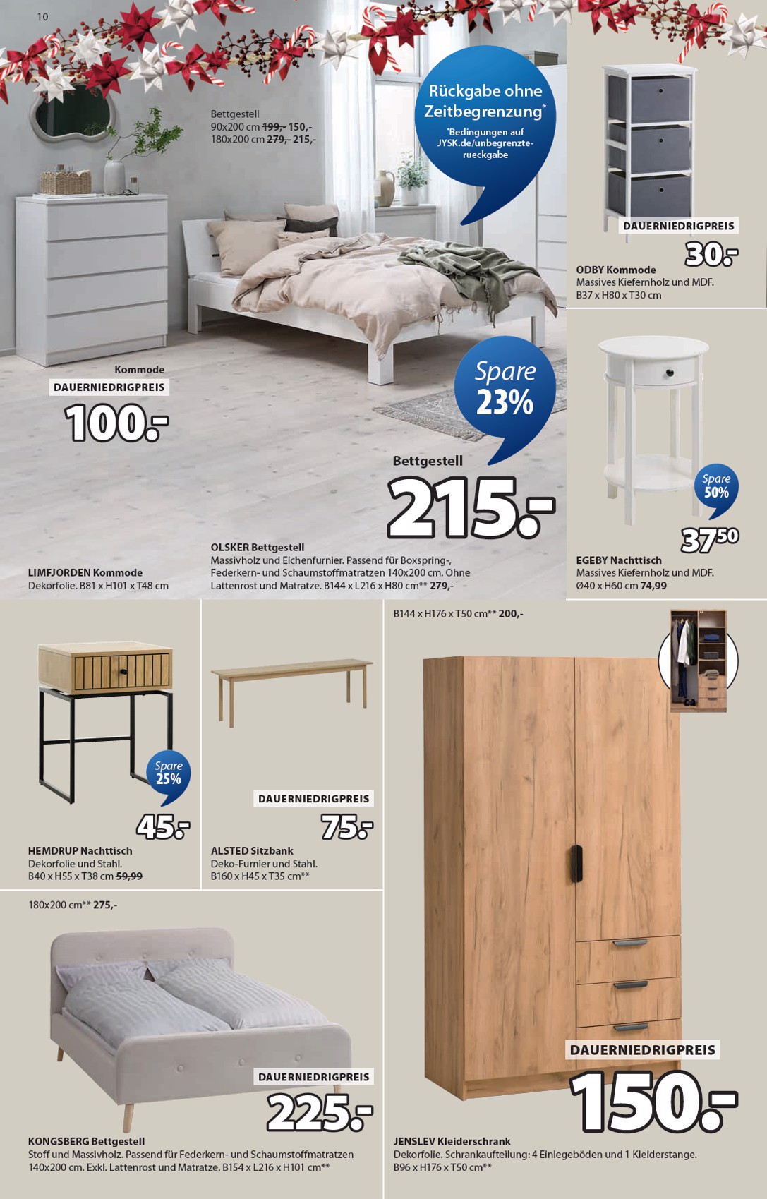 jysk - JYSK - Großartige Angebote-Prospekt gültig vom 19.10. bis 29.11. - page: 10