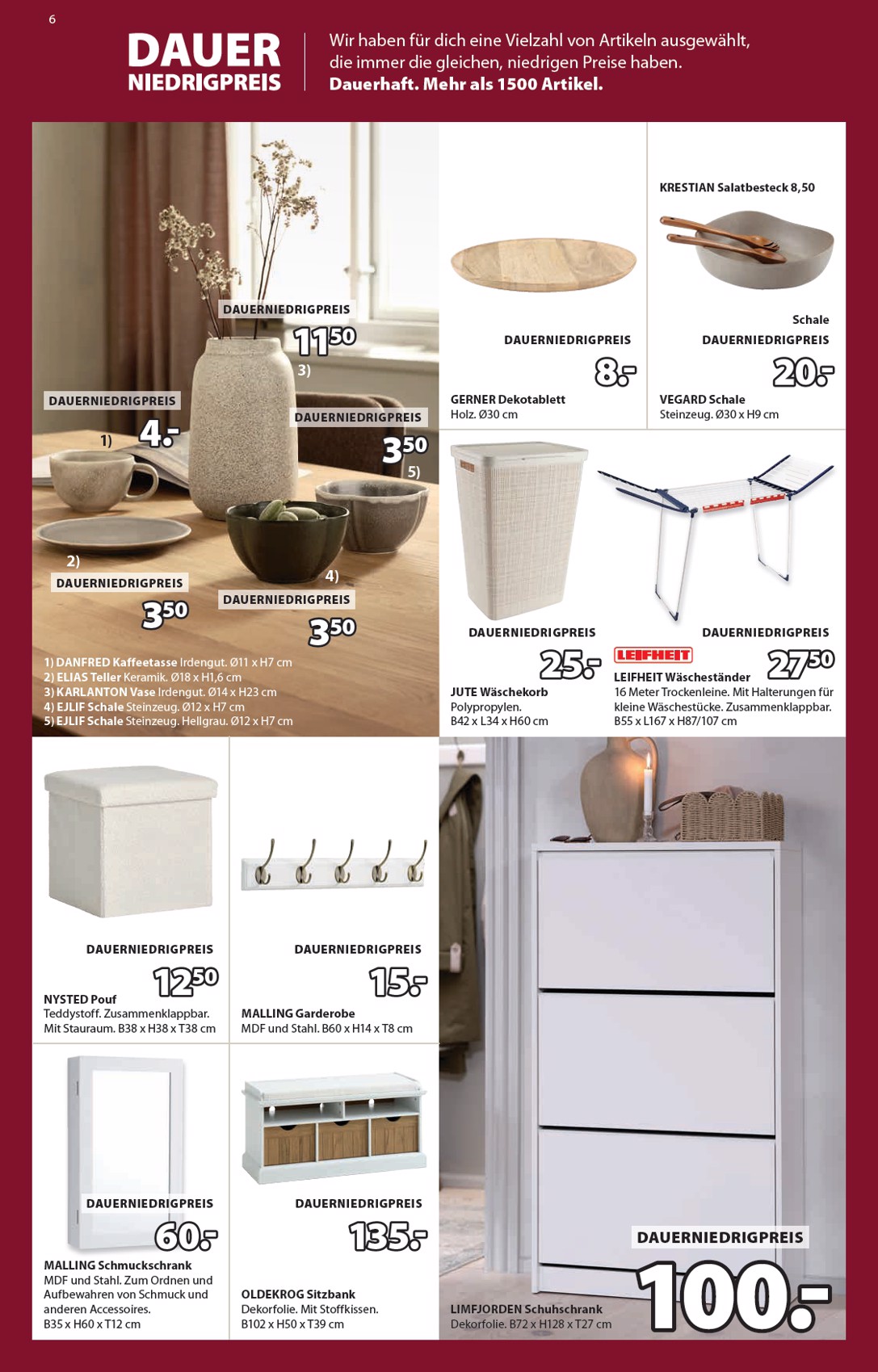 jysk - JYSK - Großartige Angebote-Prospekt gültig vom 19.10. bis 29.11. - page: 6