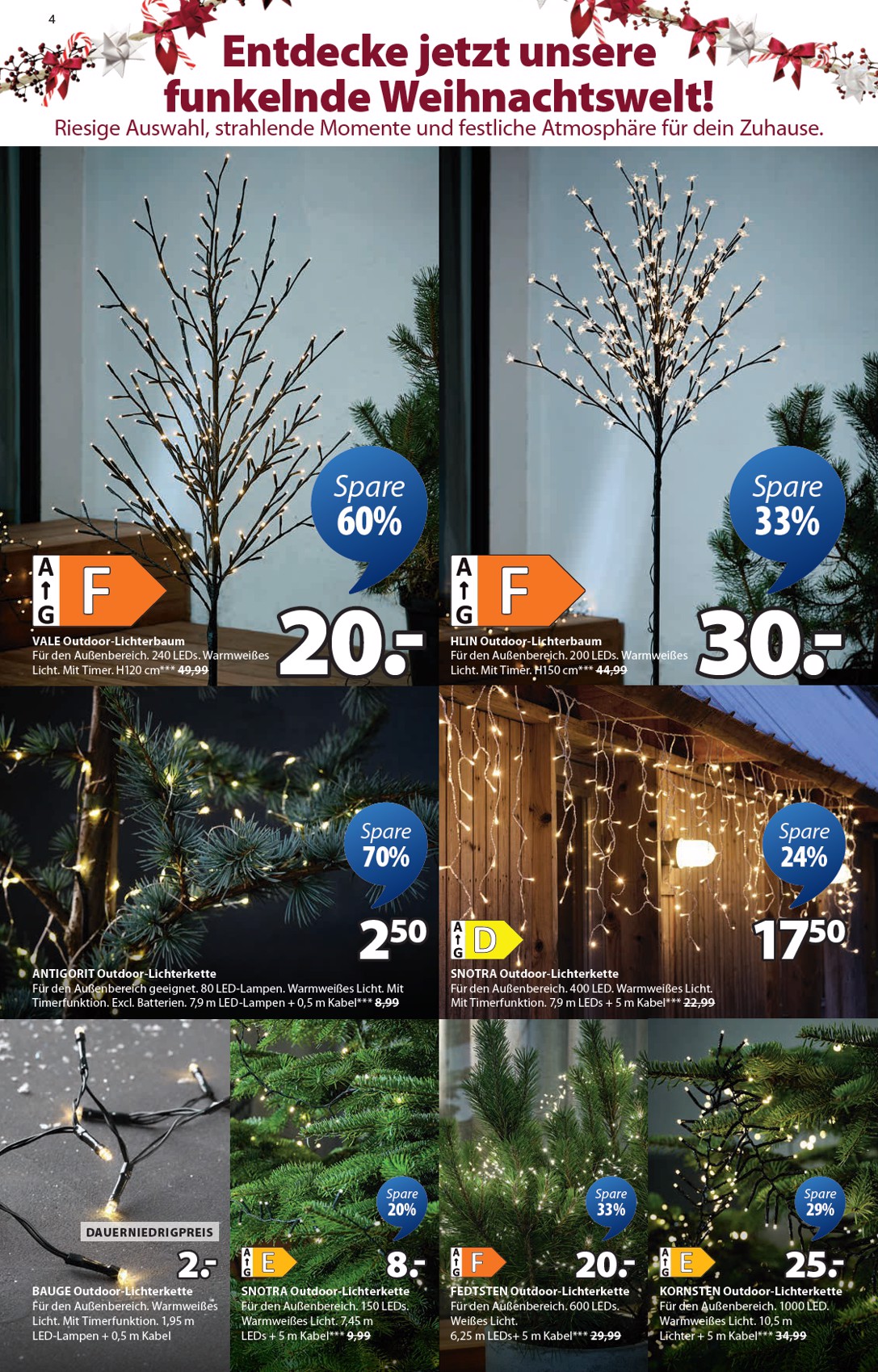 jysk - JYSK - Großartige Angebote-Prospekt gültig vom 19.10. bis 29.11. - page: 4