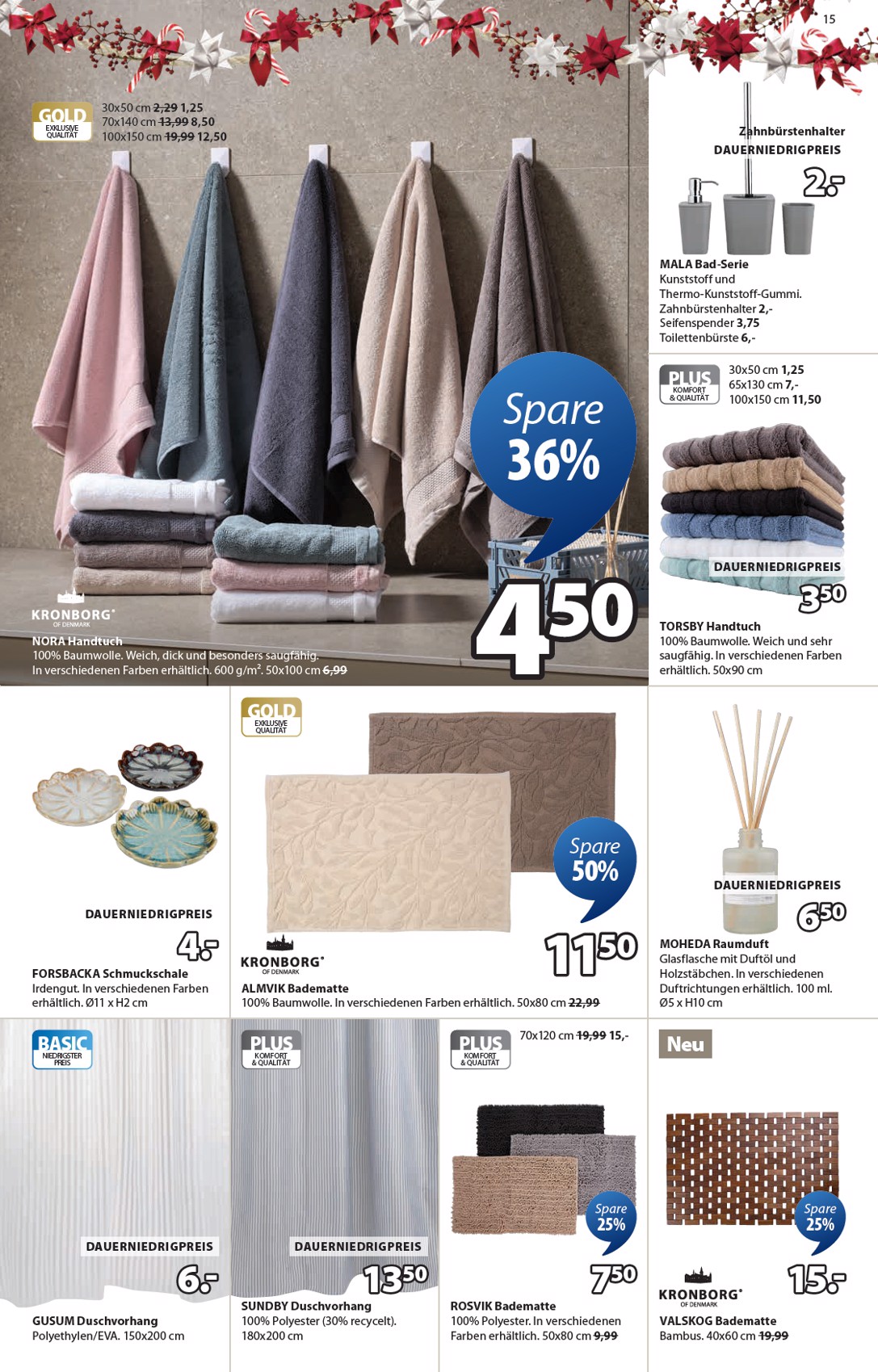 jysk - JYSK - Großartige Angebote-Prospekt gültig vom 19.10. bis 29.11. - page: 15