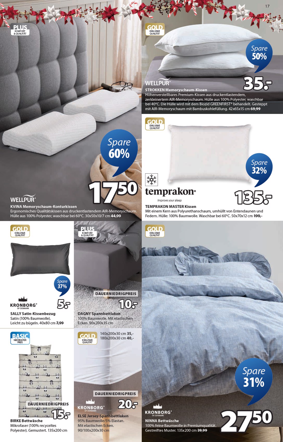 jysk - JYSK - Großartige Angebote-Prospekt gültig vom 19.10. bis 29.11. - page: 17