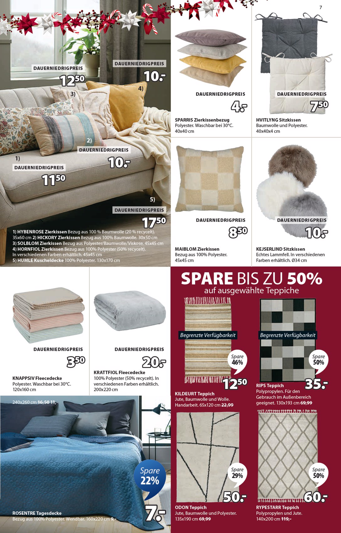 jysk - JYSK - Großartige Angebote 2-Prospekt gültig vom 19.10. bis 29.11. - page: 7