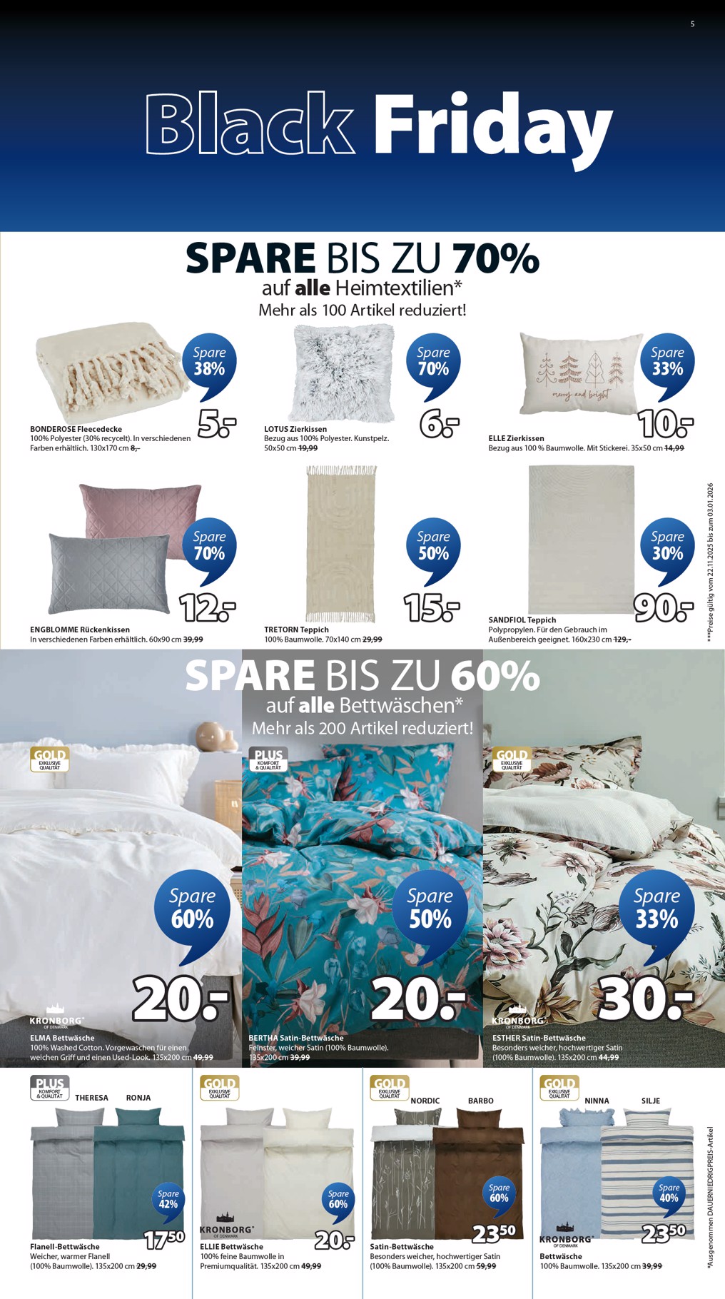 jysk - JYSK - Black Friday 2-Prospekt gültig vom 19.10. bis 29.11. - page: 5