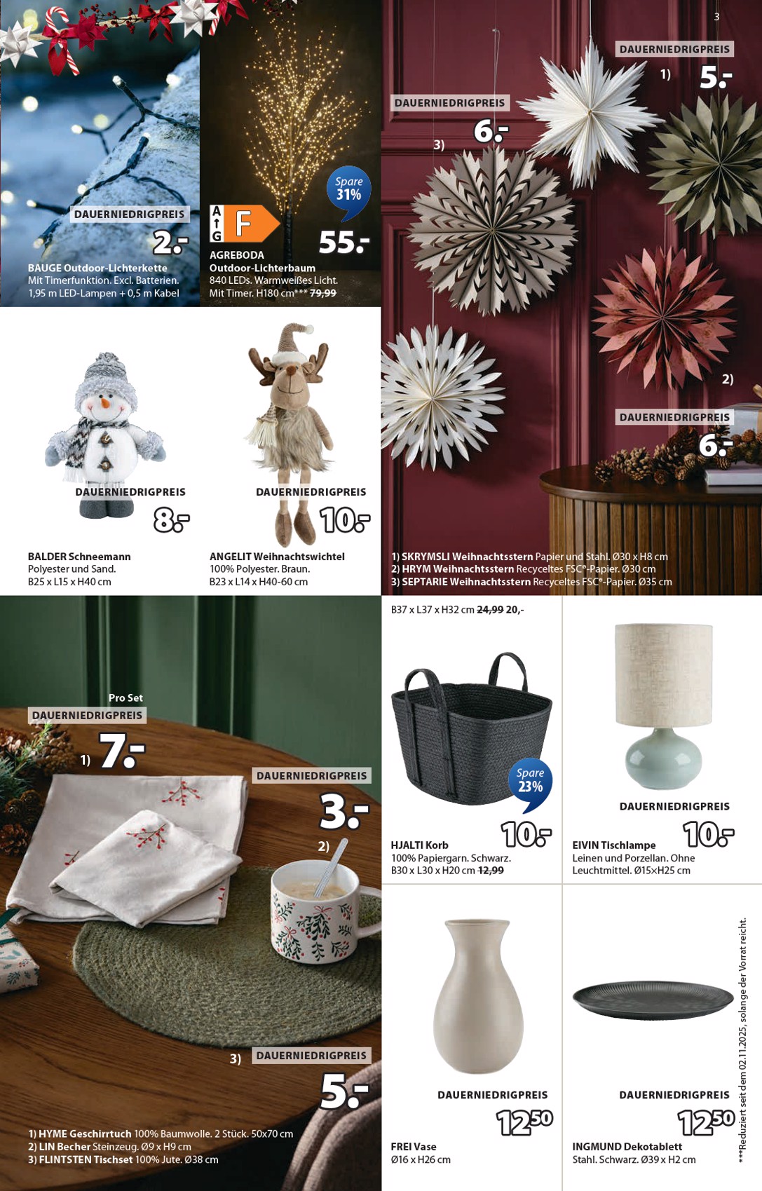 jysk - JYSK-Prospekt gültig vom 22.11. bis 03.01. - page: 3