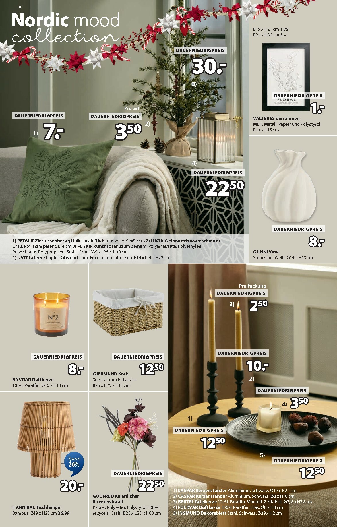 jysk - JYSK - Großartige Angebote-Prospekt gültig vom 22.11. bis 03.01. - page: 8