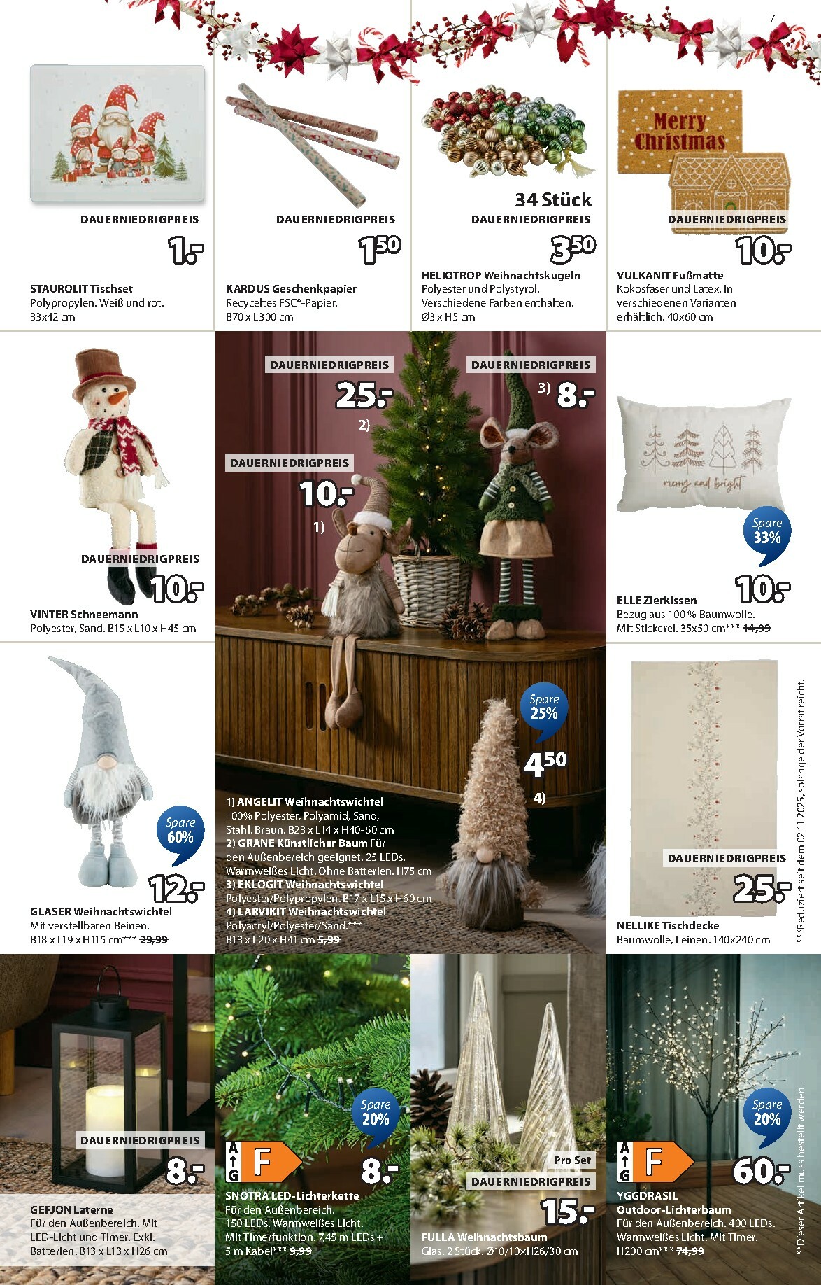 jysk - JYSK - Großartige Angebote-Prospekt gültig vom 22.11. bis 03.01. - page: 7