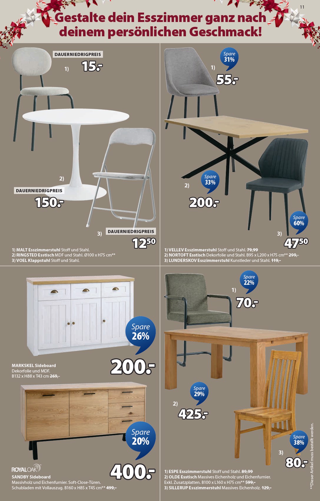 jysk - JYSK - Großartige Angebote 2-Prospekt gültig vom 22.11. bis 03.01. - page: 11
