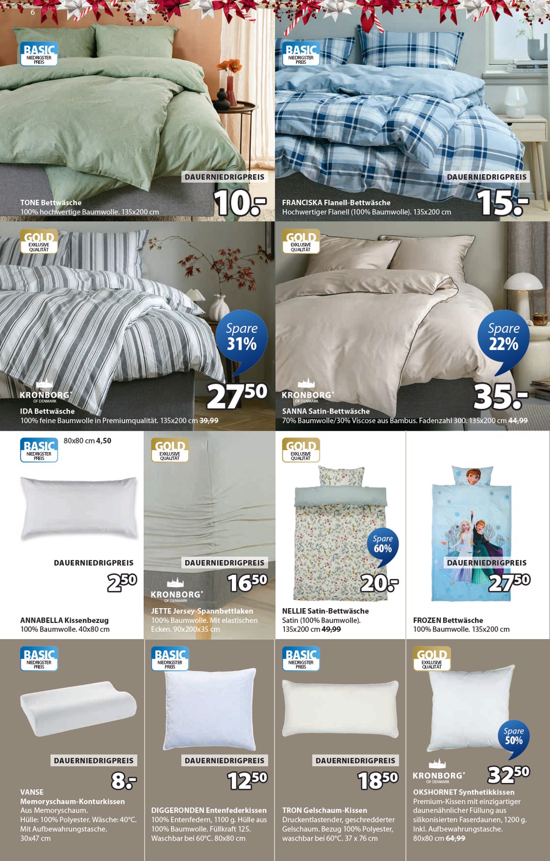 jysk - JYSK - Großartige Angebote 2-Prospekt gültig vom 22.11. bis 03.01. - page: 6