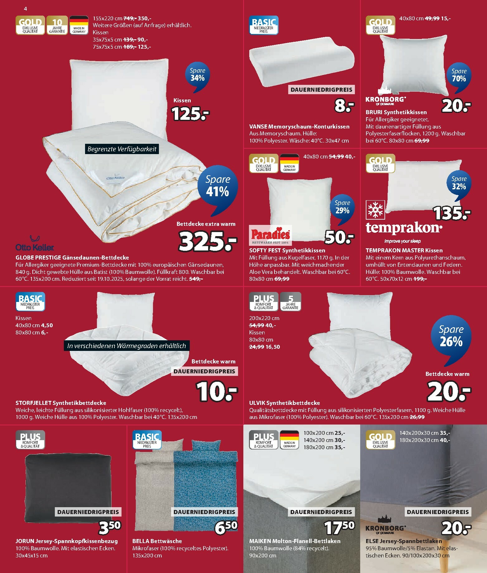 jysk - JYSK - Sale-Prospekt gültig vom 30.12. bis 14.02. - page: 4