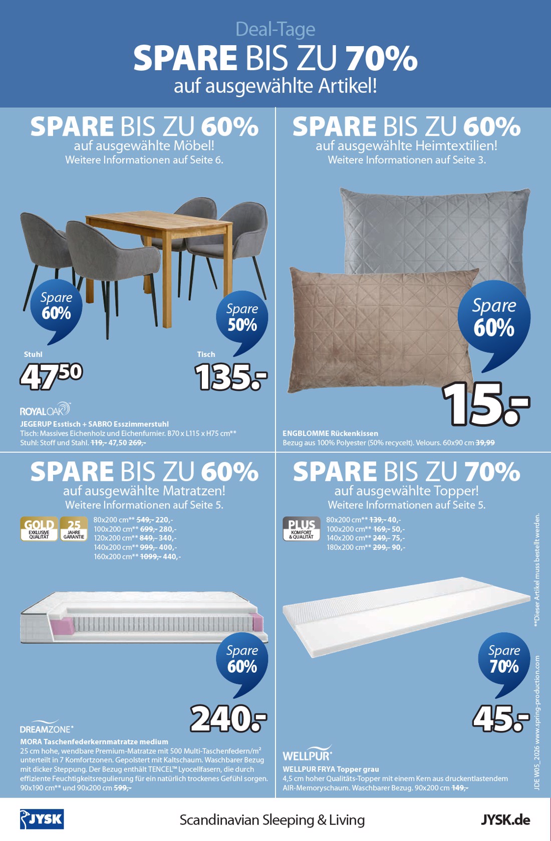 jysk - JYSK - Großartige Angebote-Prospekt gültig vom 30.12.2025 bis 14.02.2026 - page: 8