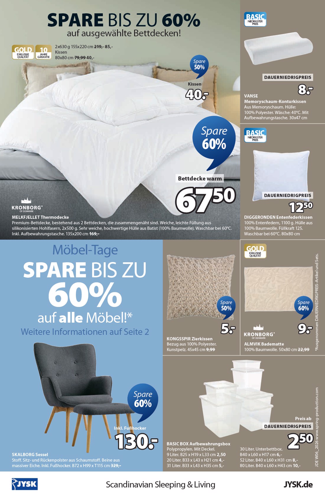 jysk - JYSK - Großartige Angebote 2-Prospekt gültig vom 30.12.2025 bis 14.02.2026 - page: 8