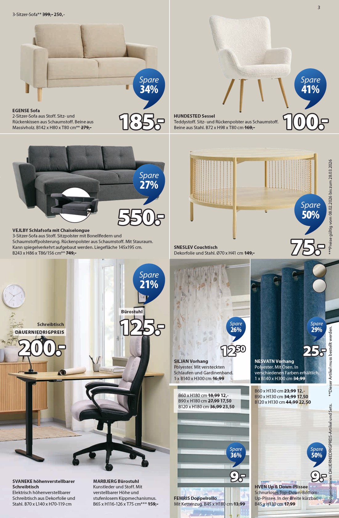 jysk - JYSK - Großartige Angebote 2-Prospekt gültig vom 30.12.2025 bis 14.02.2026 - page: 3