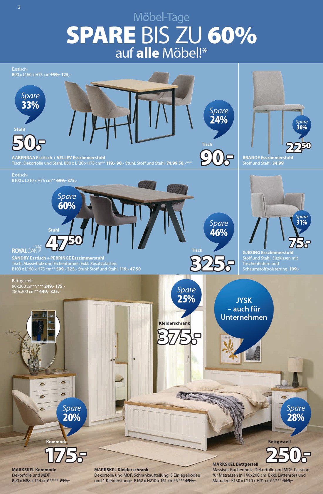 jysk - JYSK - Großartige Angebote 2-Prospekt gültig vom 30.12.2025 bis 14.02.2026 - page: 2