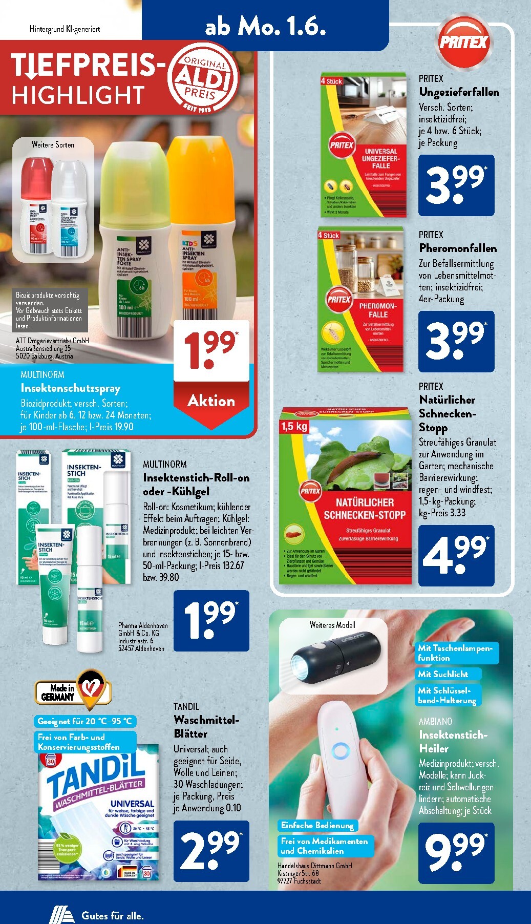 aldi - ALDI SÜD Prospekt nächste Woche – von Montag 01.06.2026 bis Samstag 06.06.2026 - page: 6