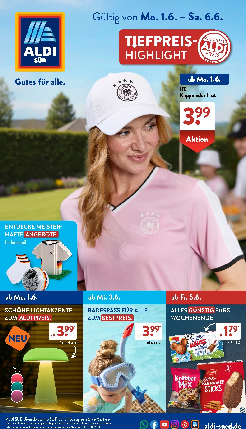 aldi - ALDI SÜD Prospekt nächste Woche – von Montag 01.06.2026 bis Samstag 06.06.2026 - page: 1