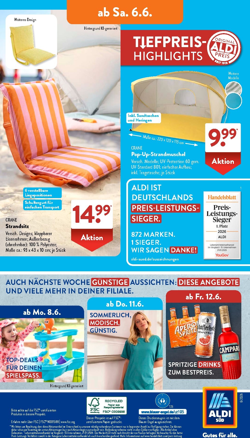 aldi - ALDI SÜD Prospekt nächste Woche – von Montag 01.06.2026 bis Samstag 06.06.2026 - page: 18