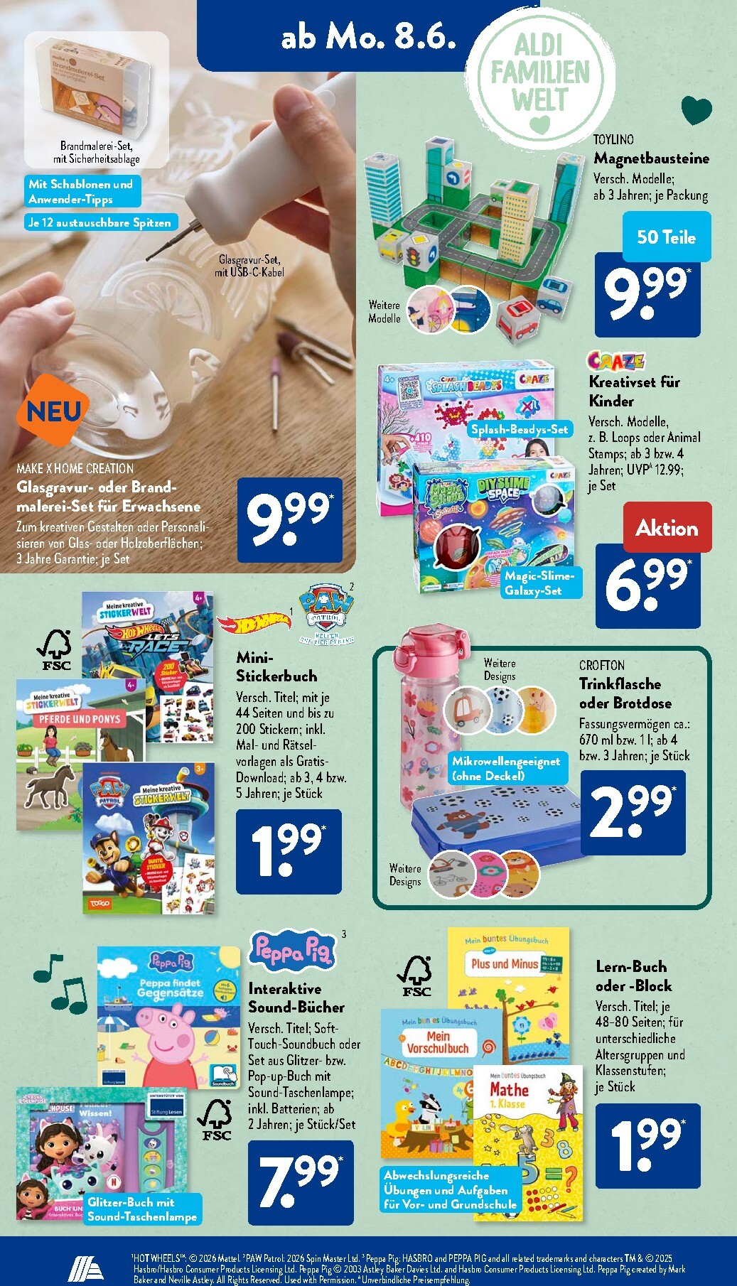 aldi - ALDI SÜD Prospekt nächste Woche – von Montag 08.06.2026 bis Samstag 13.06.2026 - page: 3