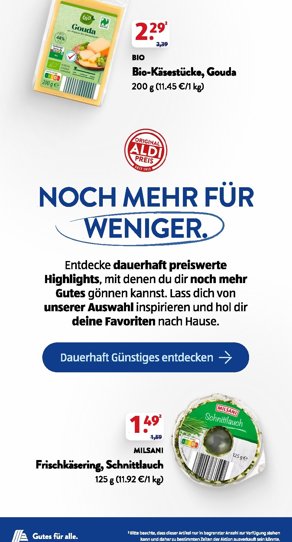 aldi - ALDI SÜD - Gutes für alle Prospekt – von Freitag 24.04.2026 bis Montag 31.08.2026 - page: 65