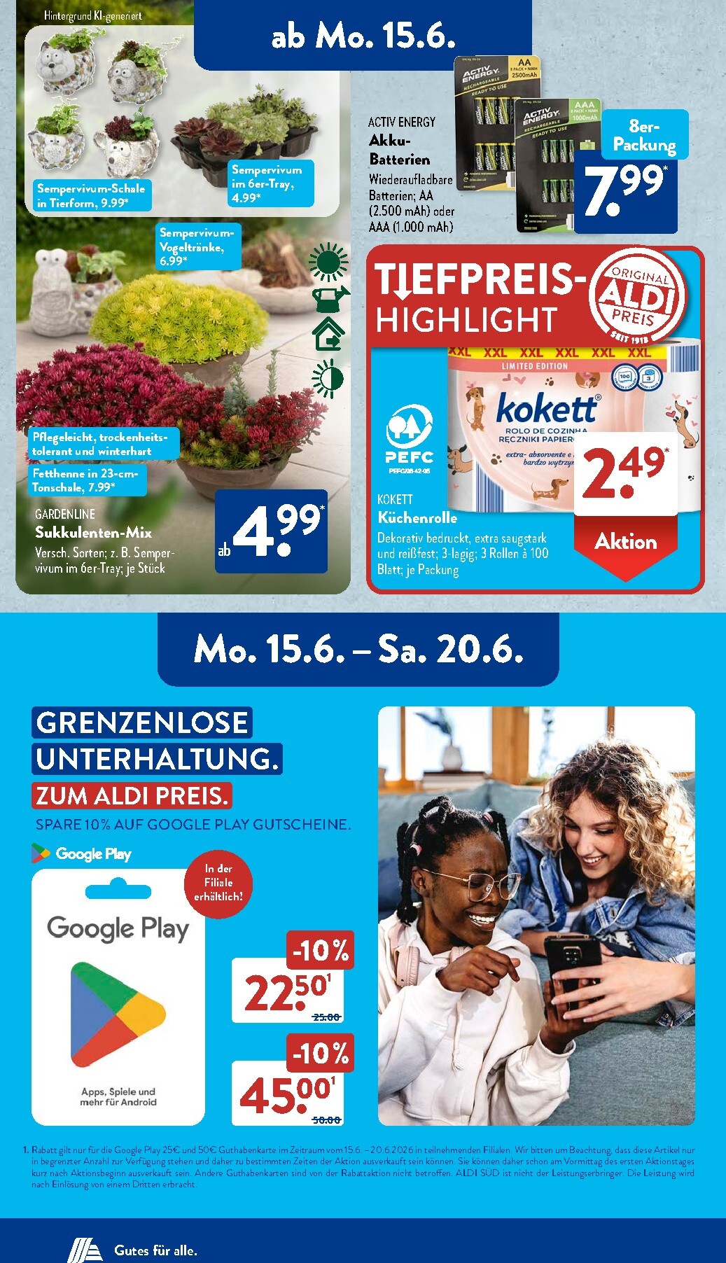 aldi - ALDI SÜD Prospekt nächste Woche – von Montag 15.06.2026 bis Samstag 20.06.2026 - page: 13
