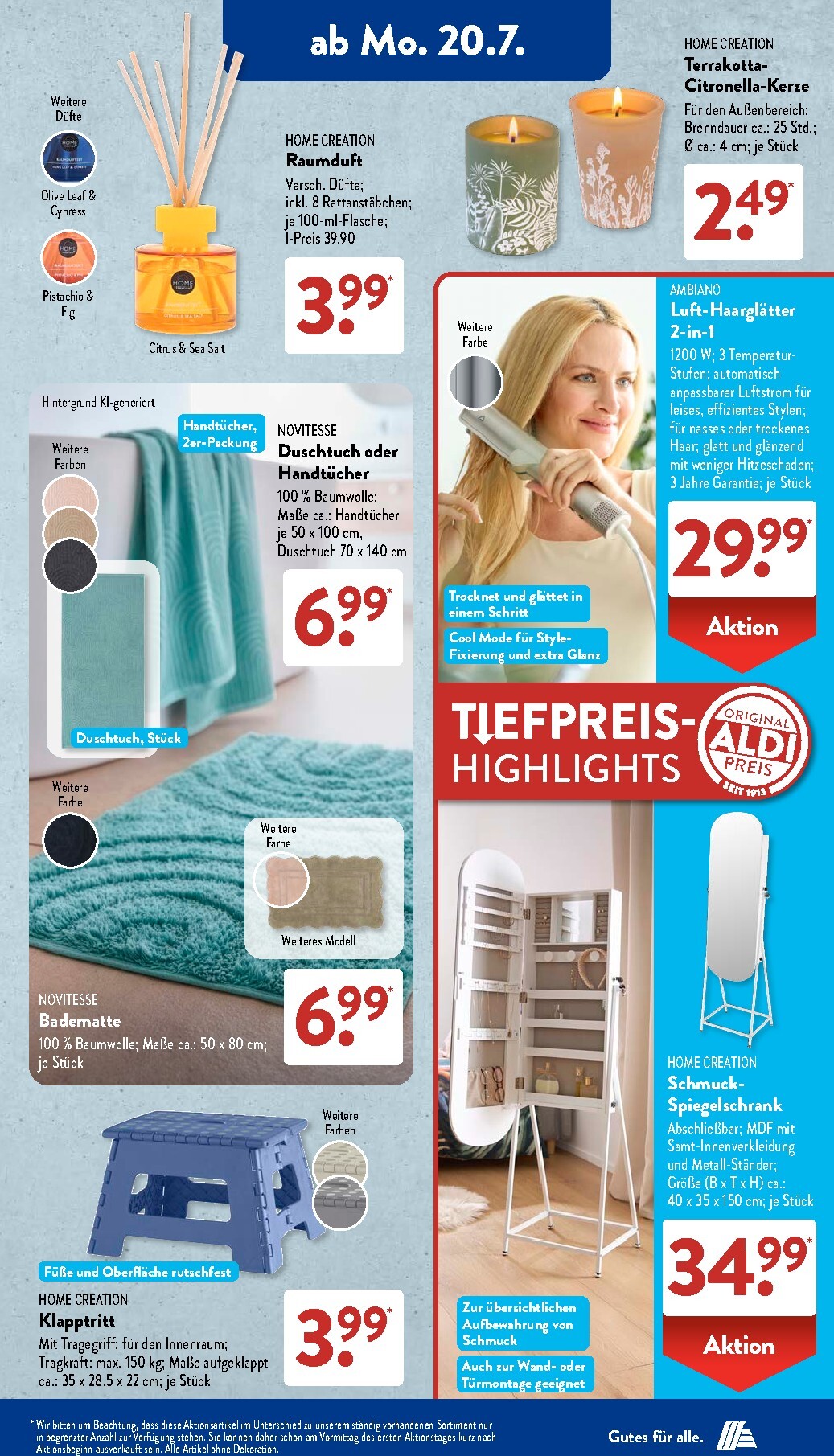 aldi - ALDI SÜD Prospekt nächste Woche – von Montag 20.07.2026 bis Samstag 25.07.2026 - page: 4