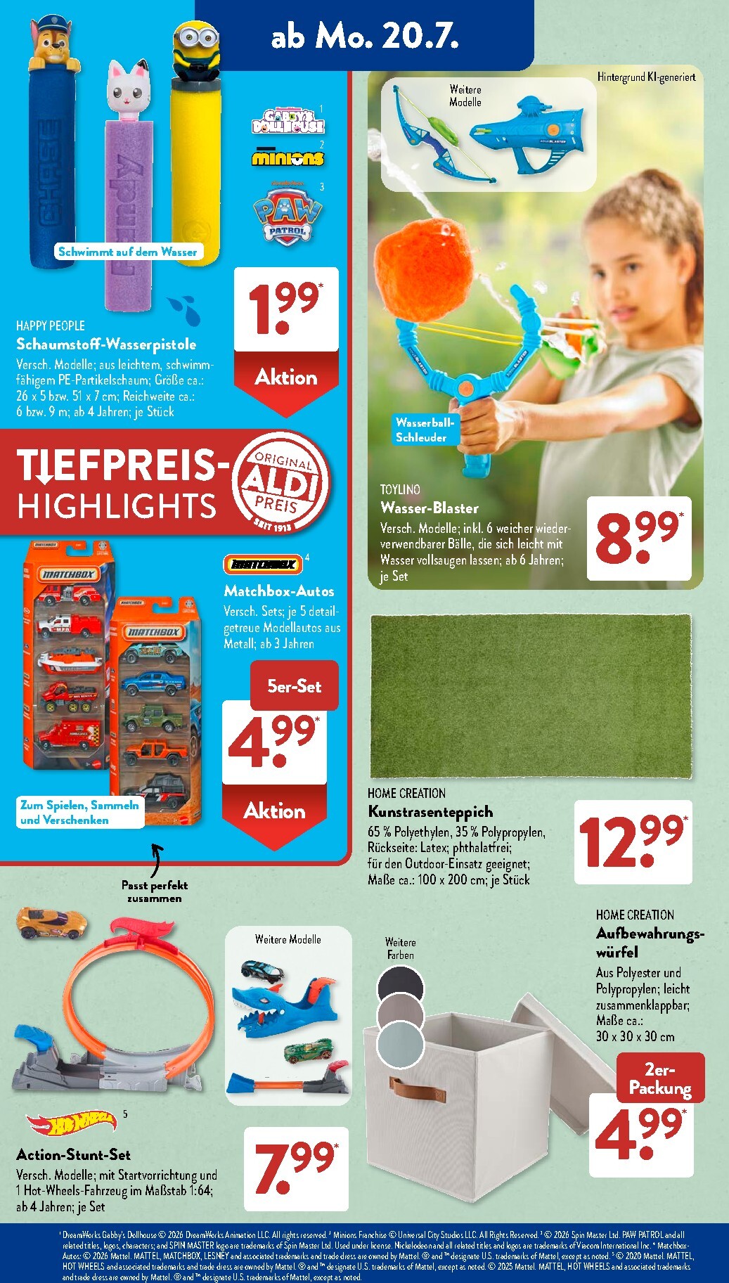 aldi - ALDI SÜD - aktuelle Angebote Prospekt nächste Woche – von Montag 20.07.2026 bis Samstag 25.07.2026 - page: 13