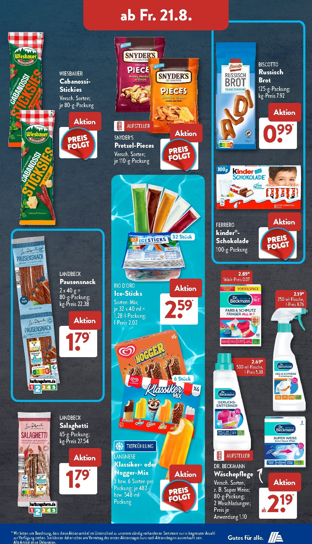 aldi - ALDI SÜD Prospekt nächste Woche – von Montag 17.08.2026 bis Samstag 22.08.2026 - page: 12
